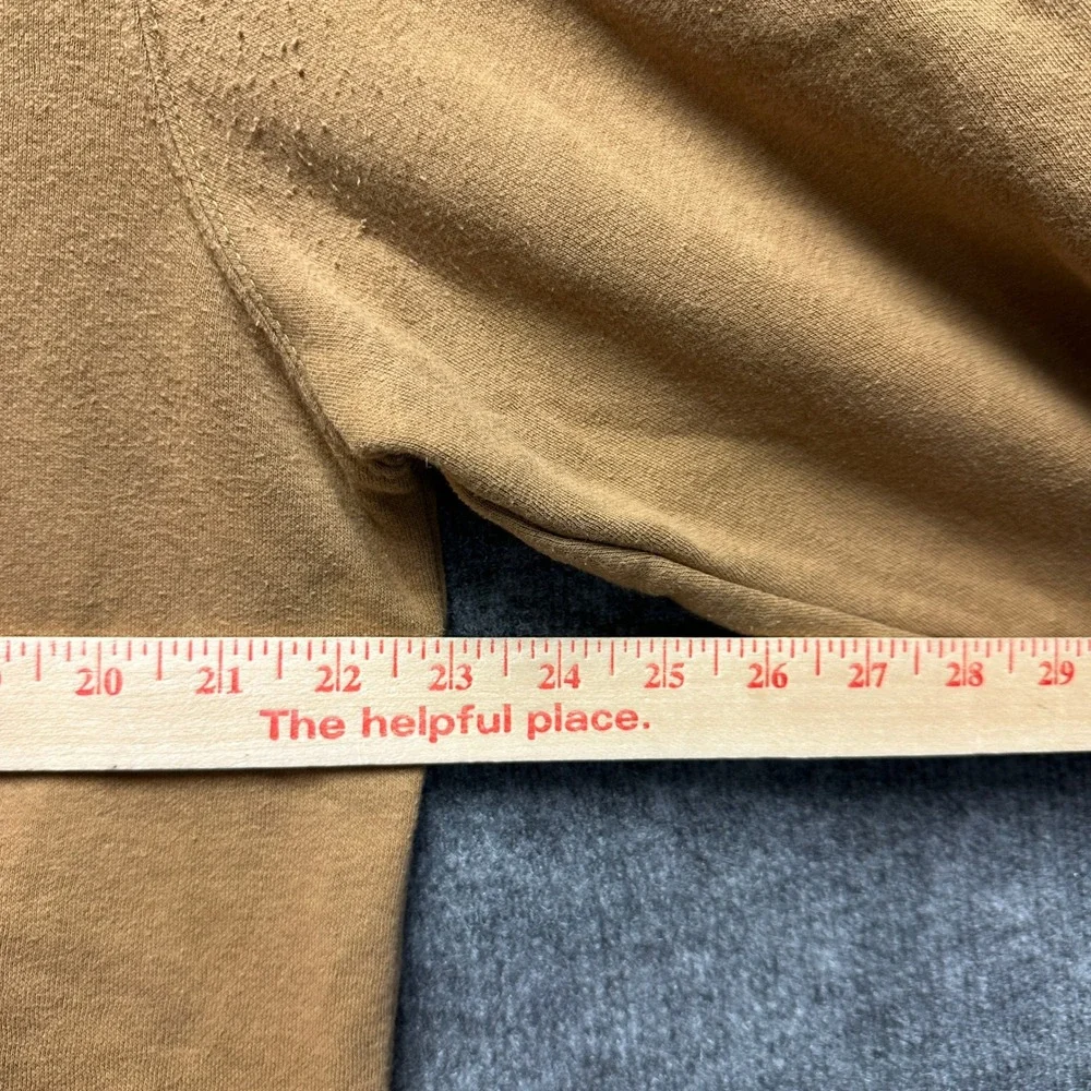The North Face Mens Brown Mountain Graphic Pullover Hoodie Size M Regular Fit